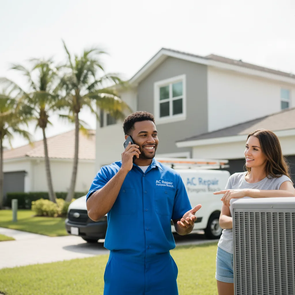 AC Repair Pompano Beach customer support in North Brookfield